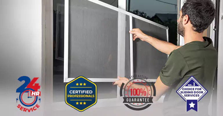 Sliding Screen Door Frame Repair in Palm Springs