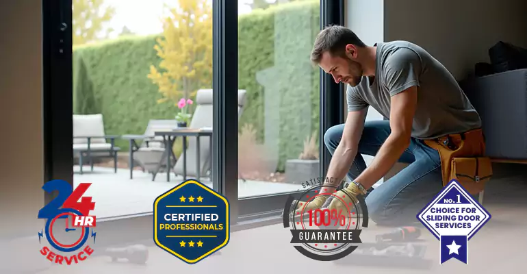 Standard Pella Sliding Door Glass Replacement in Palm Springs