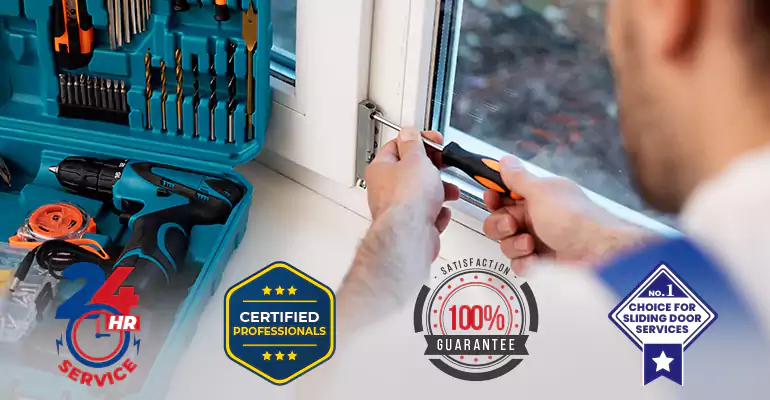 Sliding Door Track Repair in Palm Springs, FL