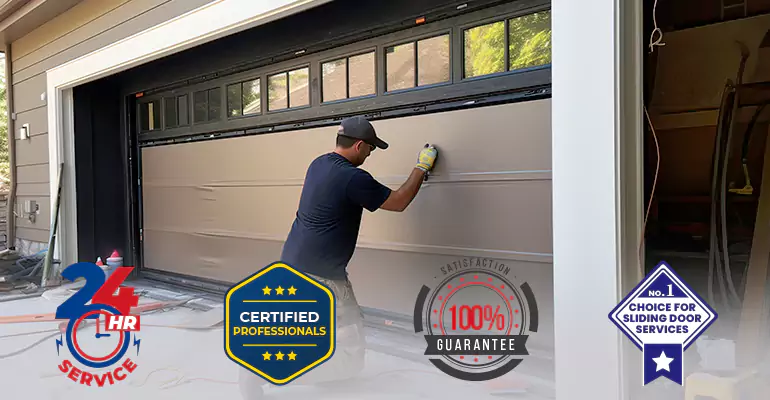 Sliding Garage Door Repair in Palm Springs, FL
