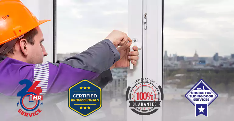 Sliding Glass Door Lock Installation in Palm Springs, FL