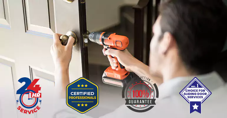 Sliding Wood Door Repair in Palm Springs