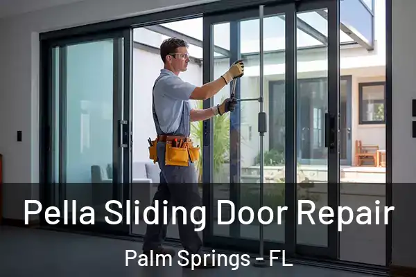  Pella Sliding Door Repair Palm Springs - FL