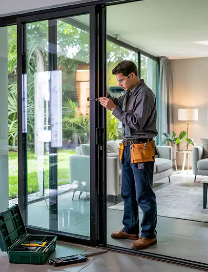 Exceptional Patio Door Repair Company & Sliding Glass Door Service in Palm Springs, FL