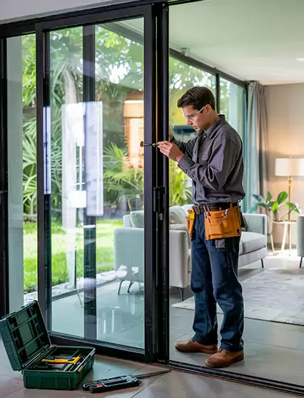 Professional Sliding Glass Door Lock Installation in Palm Springs, FL