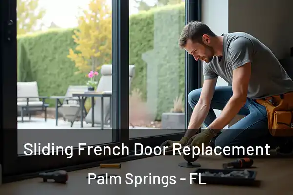  Sliding French Door Replacement Palm Springs - FL