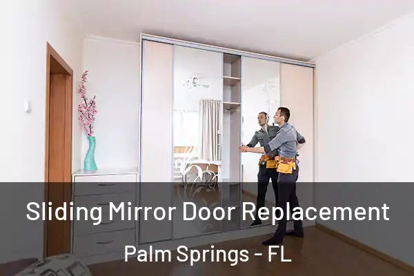  Sliding Mirror Door Replacement Palm Springs - FL